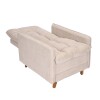 Poltrona Reclinable Con Puff Montreal Beige Poltrona Reclinable Con Puff Montreal Beige
