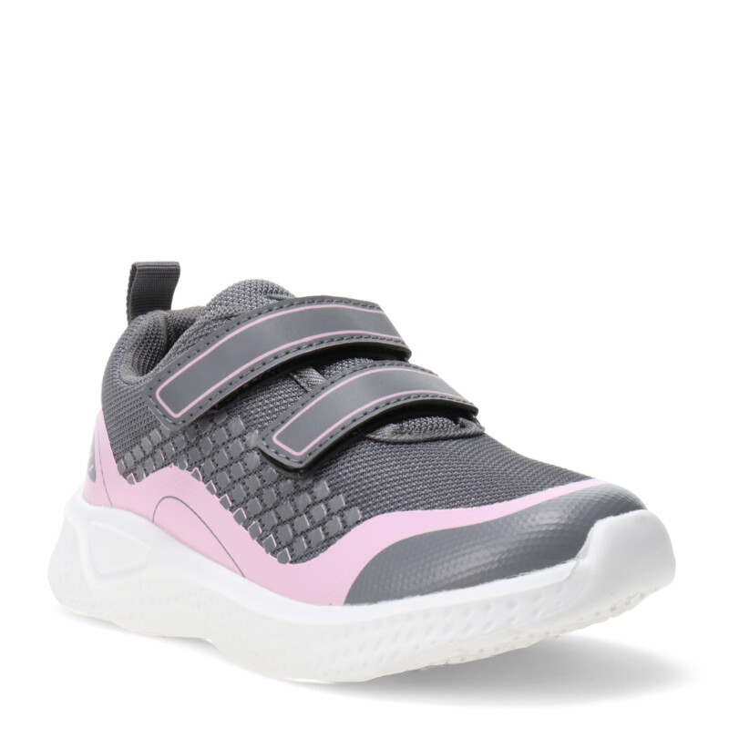 Championes Infantiles Push Pedraza Gris - Rosado