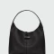 Longchamp -Cartera de cuero flexible Roseau Essential Negro