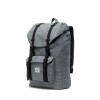 Herschel Little America Mid-Volume - Unisex Raven Crosshatch
