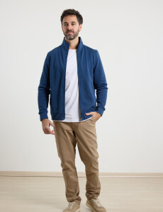 470918 CARDIGANS HARRY Azul Piedra