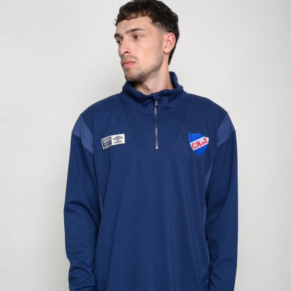 BUZO MEDIO CIERRE FLOW Nacional Hombre 001