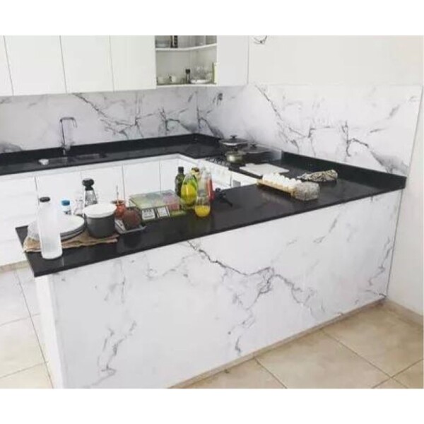 REVESTIMIENTO ADHESIVO PLACA 60 X 30 CM - BLANCO MARMOLADO YP-6 REVESTIMIENTO ADHESIVO PLACA 60 X 30 CM - BLANCO MARMOLADO YP-6