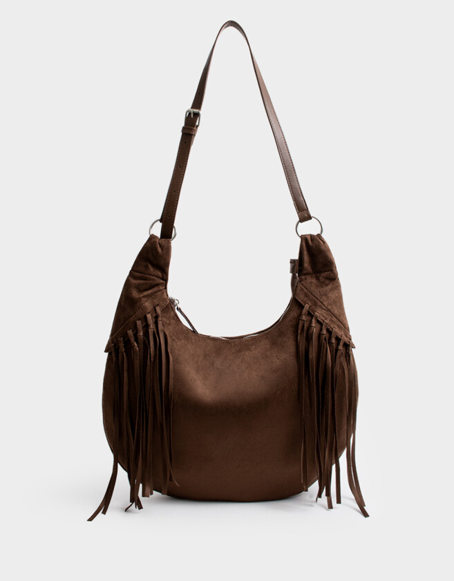 Saca Cartera Saca Flecos Marrón - Marron Oscuro