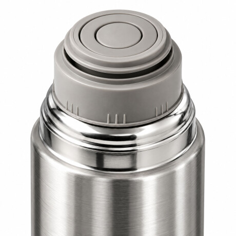 Termo Bala Acero Inoxidable 750Ml Mantiene Frío Calor Comet Plateado