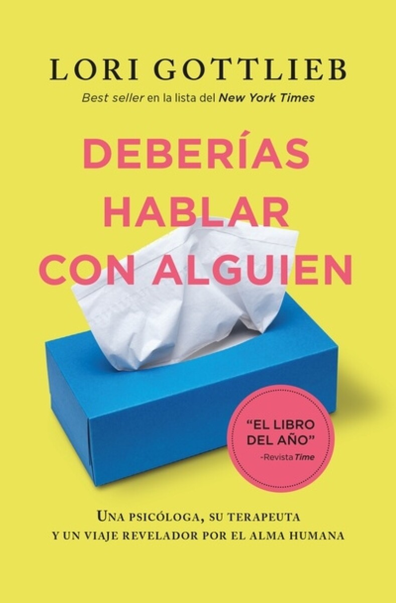 Deberías hablar con alguien 