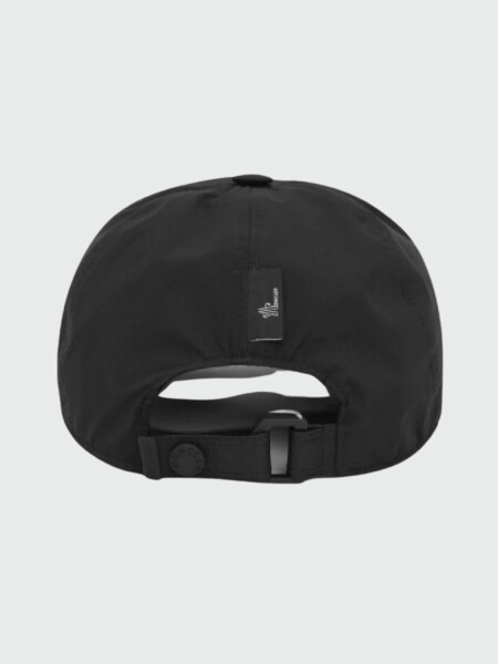 Moncler -Gorro con visera de poliéster Negro