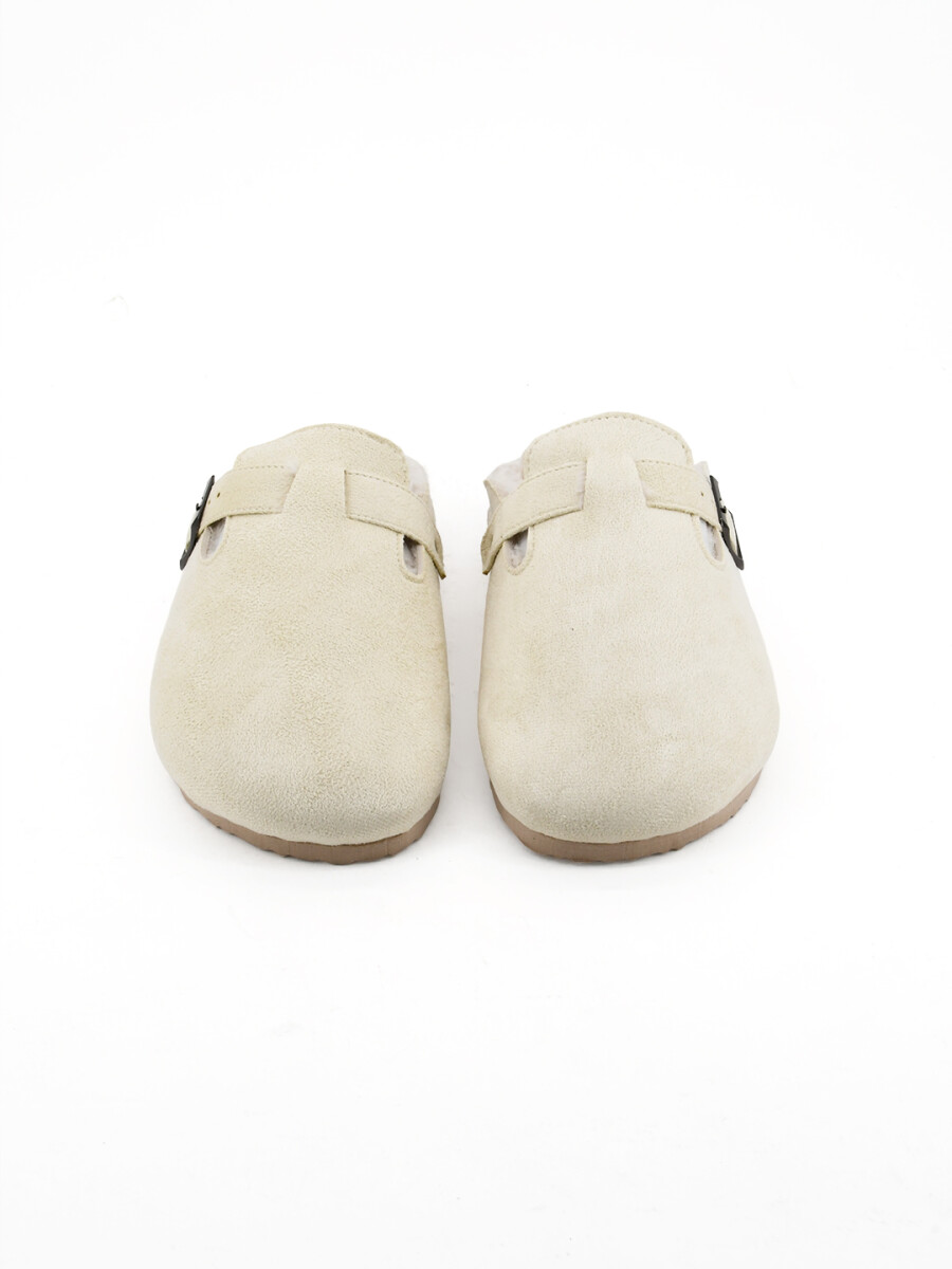 PANTUFLA BIMBA - BEIGE 