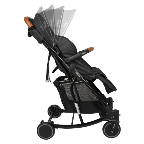 Coche mecedora para bebé Rocking INFANTI Negro