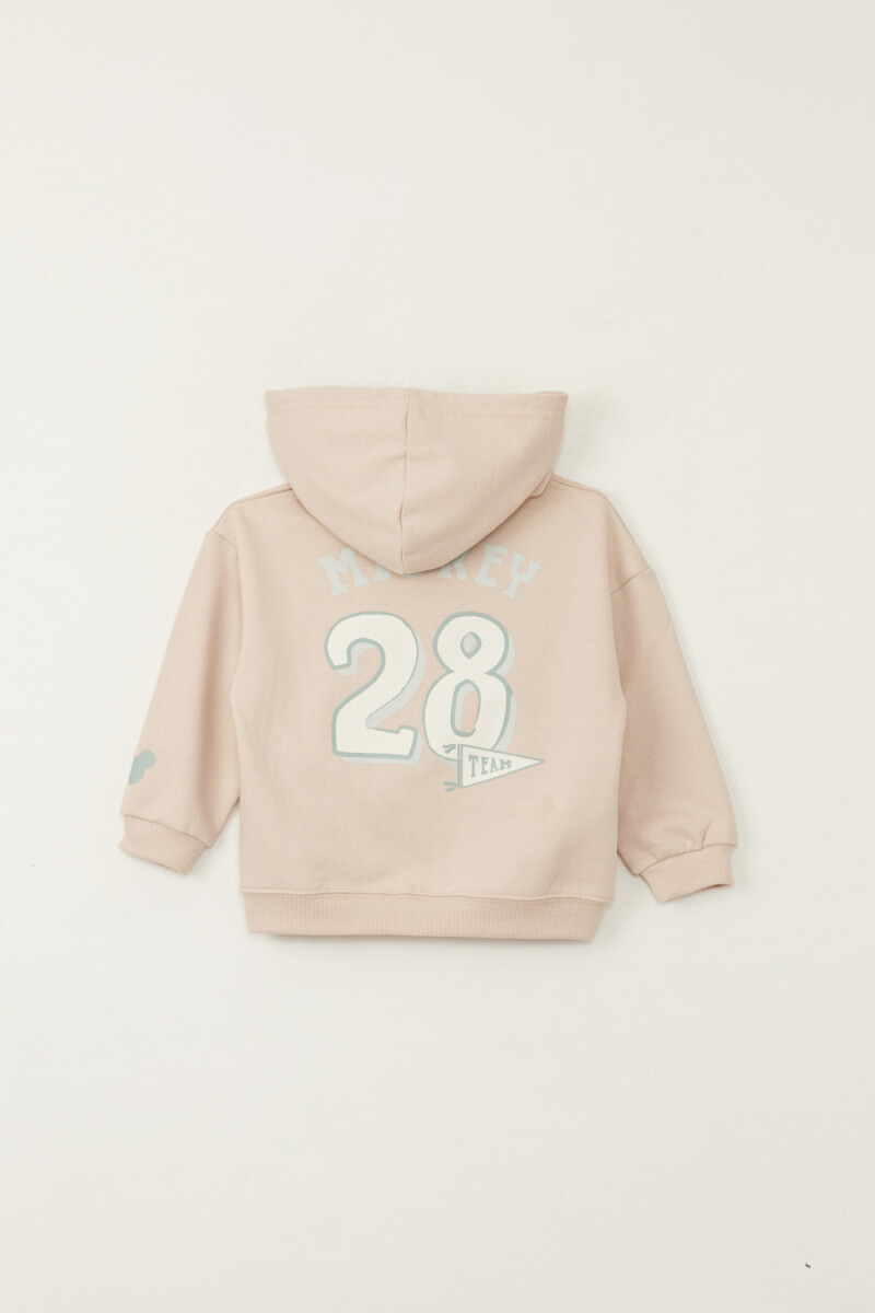 Campera deportiva disney Beige