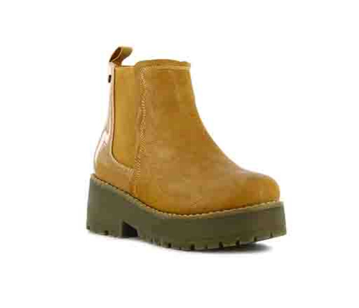 Botas de Niña MINI Miss Carol TIPY plataforma con elástico Beige