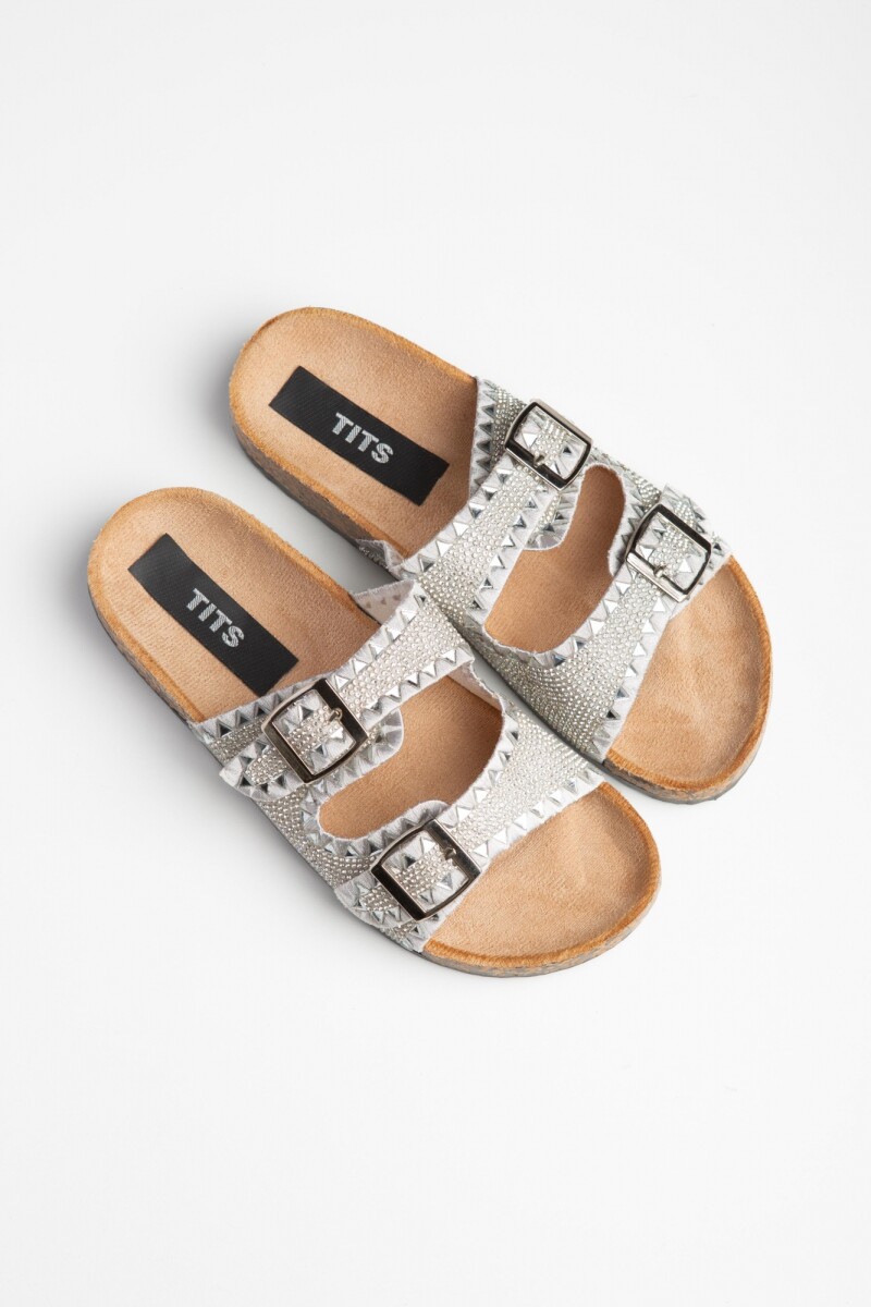 Sandalia Luxen Plateado