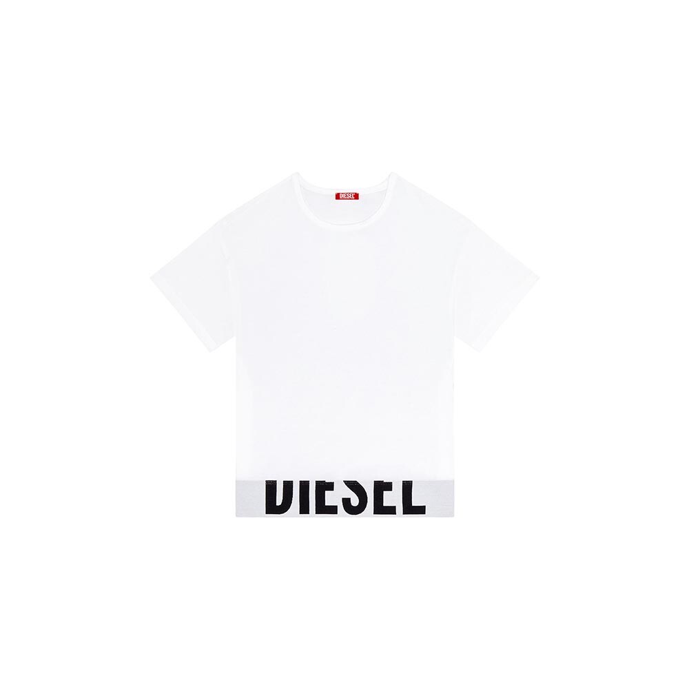 Uftee-Sport-Cropped-T-Shirt - Mujer White