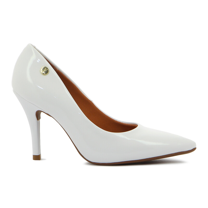 Zapato Formal Mujer Vizzano Clásico Taco Alto Blanco