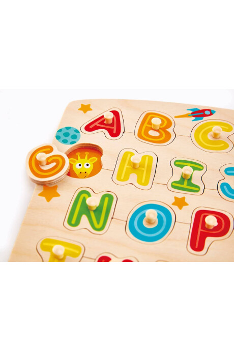 ALPHABET PEG PUZZLE ALPHABET PEG PUZZLE