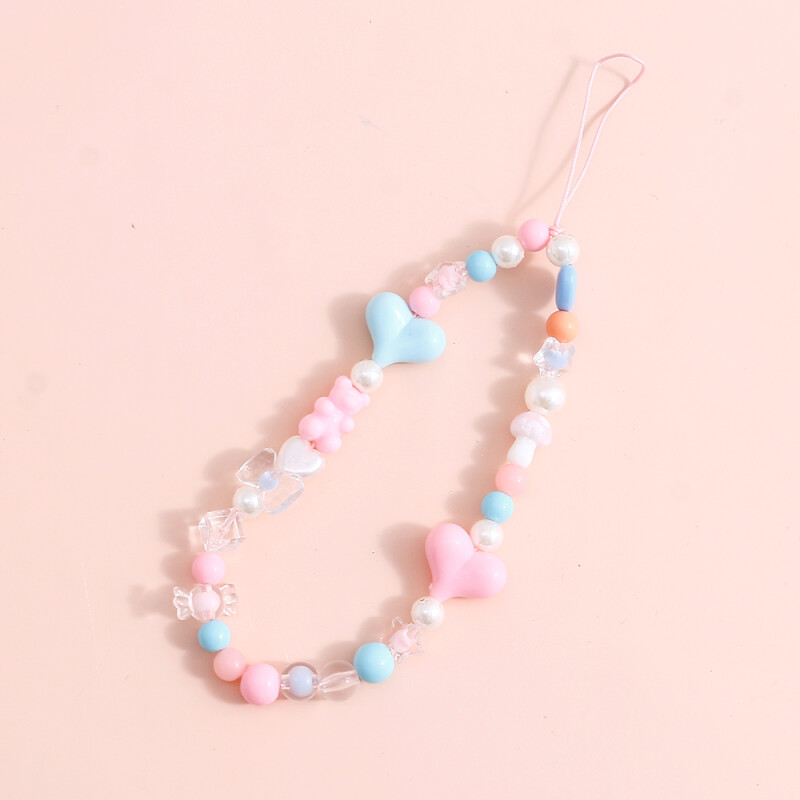 Llavero De Cuentas De Colores - Verano Llavero De Cuentas De Colores - Verano