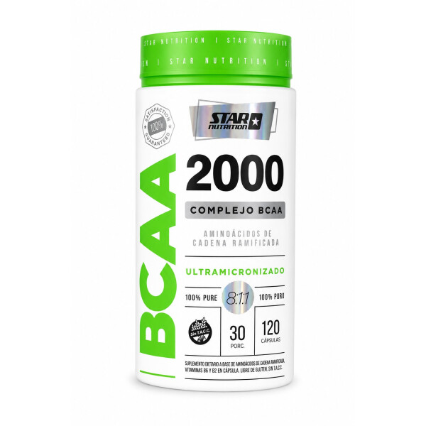 BCAA 2000 120 Comprimidos Star Nutrition BCAA 2000 120 Comprimidos Star Nutrition