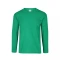Camiseta a la base manga larga - Verde jade