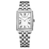 Reloj Raymond Weil Toccata Lady rectangular en acero con esfera blanca. Reloj Raymond Weil Toccata Lady rectangular en acero con esfera blanca.