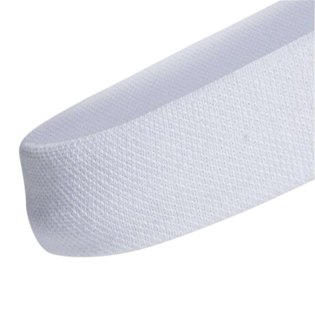 Deportivo Tennis Headband Unisex Blanco