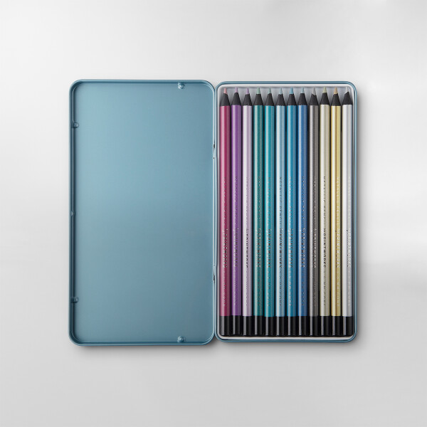 LAPICES METALLIC CELESTE - UNICO