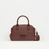 Cartera de mano New Penny en efecto cuero zaffiano Bordeaux