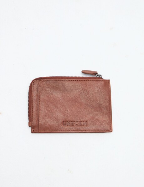 Billetera Floris Camel