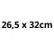 Bolsas zip 8 unidades de 26,5x32cm