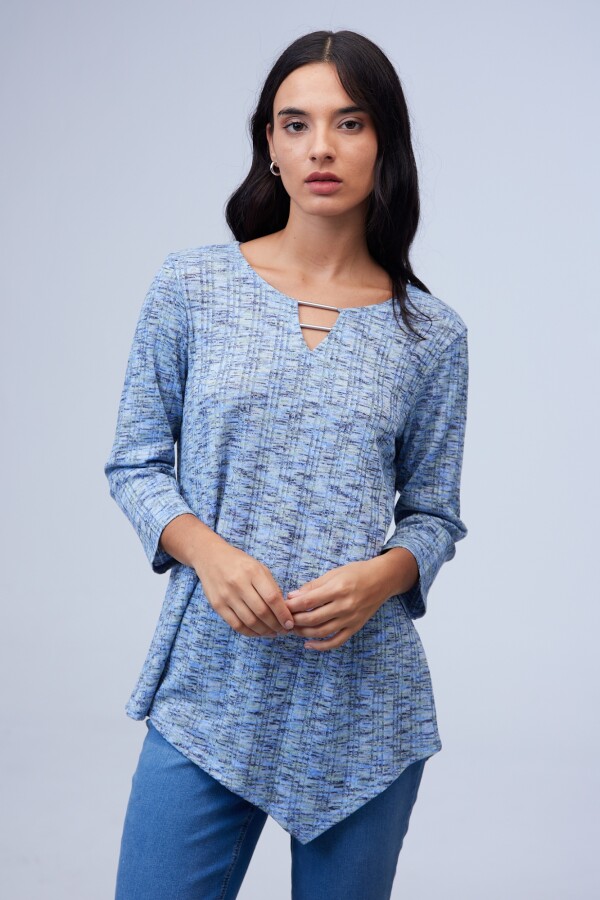 Blusa Melange CELESTE/MULTI