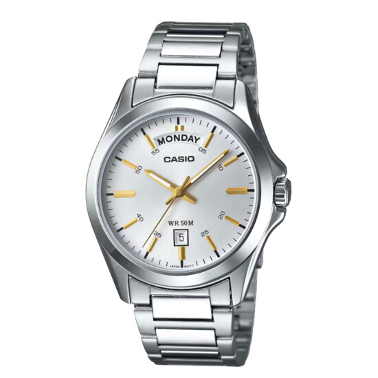 Reloj CASIO MTP1370D-7A2VDF Acero Plateado Esfera 40mm 0