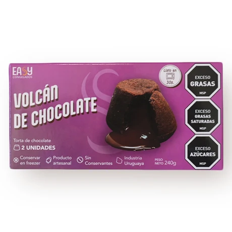 Volcan de Chocolate 2un Volcan de Chocolate 2un