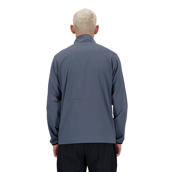 Campera New Balance Athletics Stretch Gris