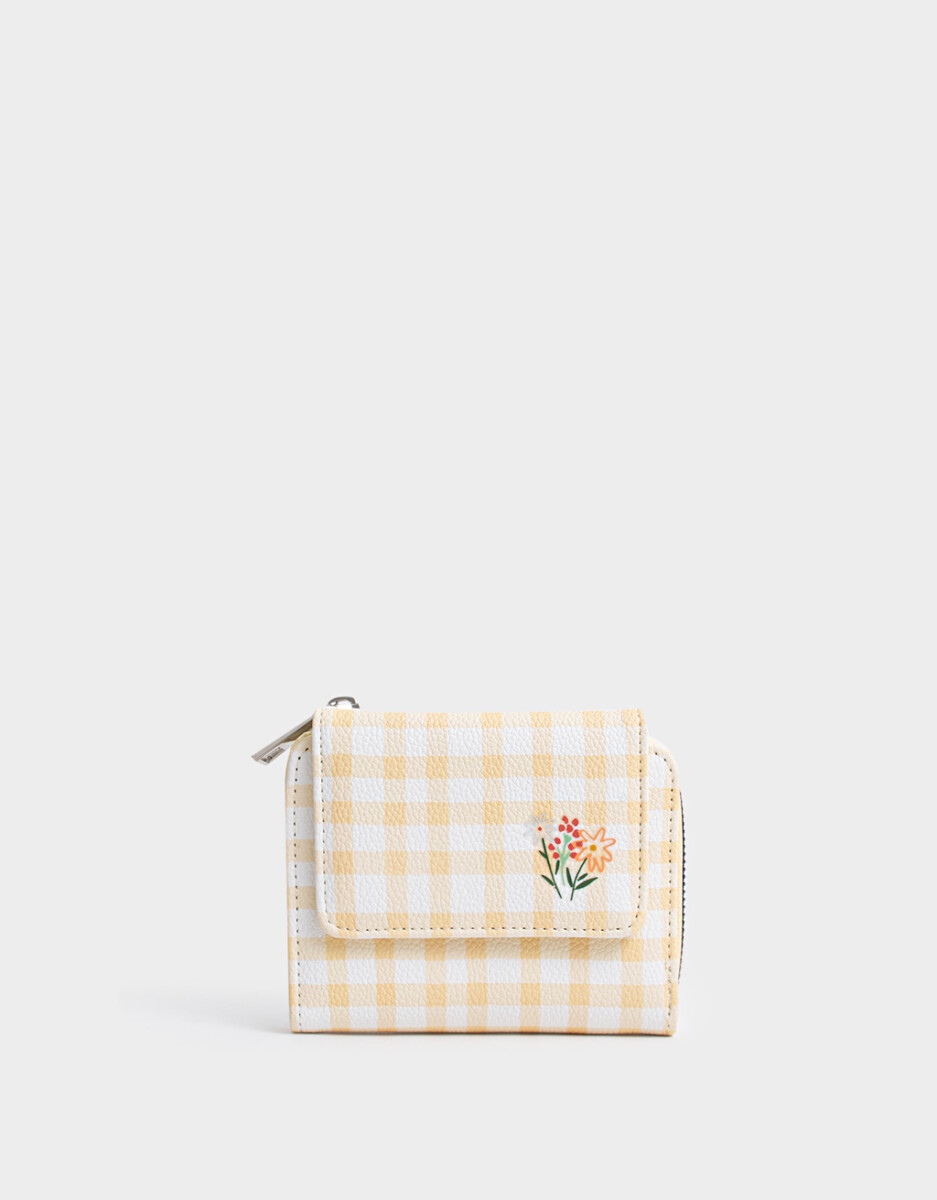 Billetera Solapa Vichy 