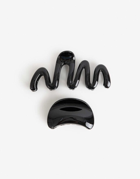 Broches Sets Glossy Set De Broches Glossy - Negro