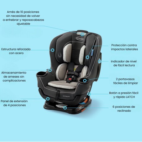 Graco Extend2fit hasta 30kg Redmond Graco Extend2fit hasta 30kg Redmond