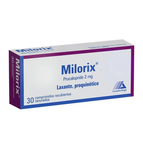 Milorix 30 Comprimidos Milorix 30 Comprimidos