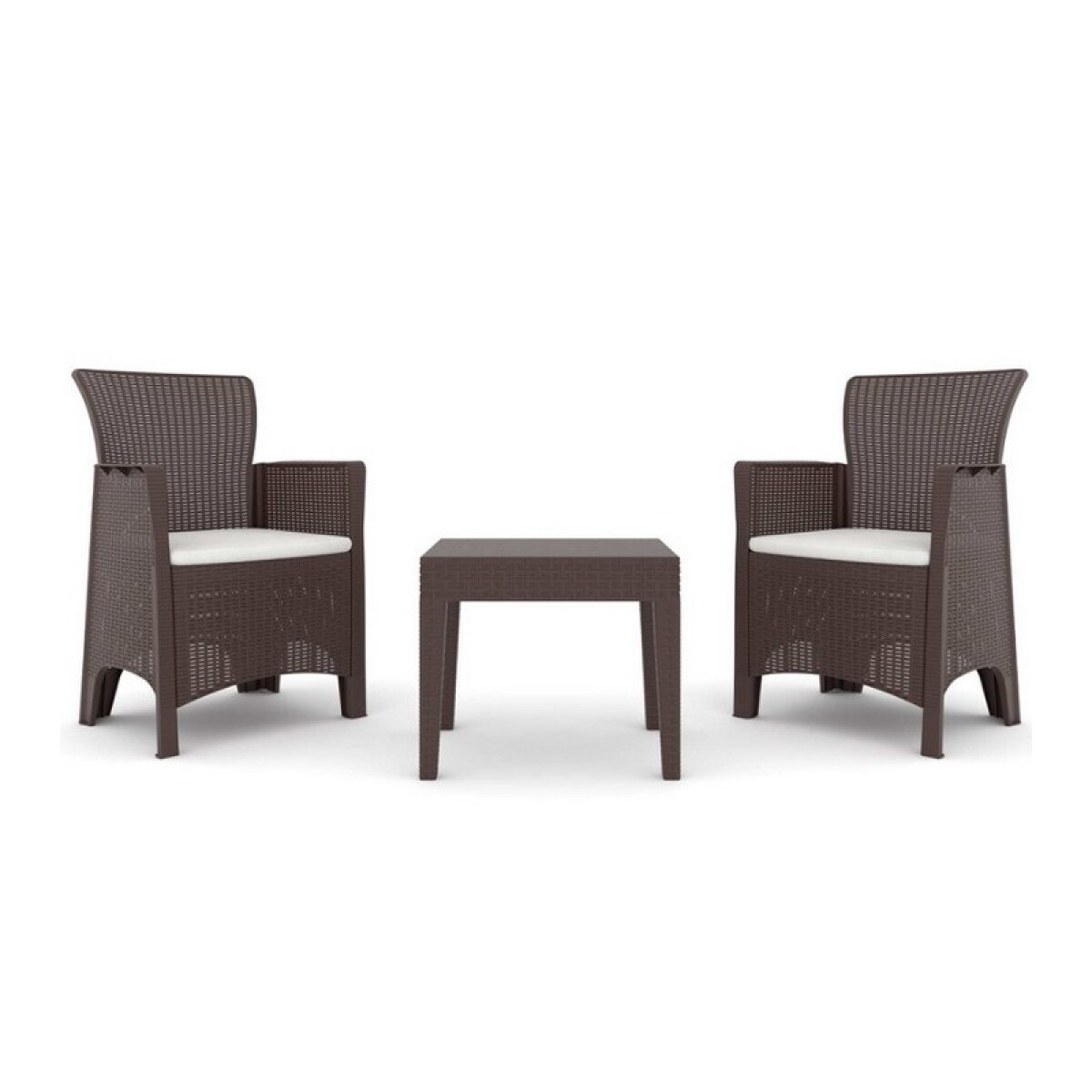 SET 3 PIEZAS EXTERIOR TROYA BALCONY BROWN 