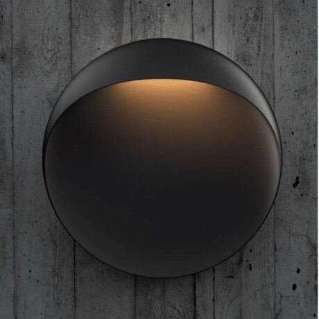 LUMINARIA DE PARED THE BOTON Negro - UNICO