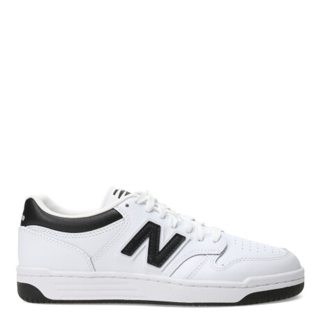 Championes Unisex New Balance 480 Unisex Blanco - Negro