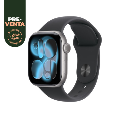 Apple Watch Series 11 GPS 42mm Space Gray Aluminium Case Black Sport Band M/L Apple Watch Series 11 GPS 42mm Space Gray Aluminium Case Black Sport Band M/L