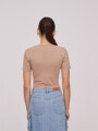 Remera Belga Beige Oscuro