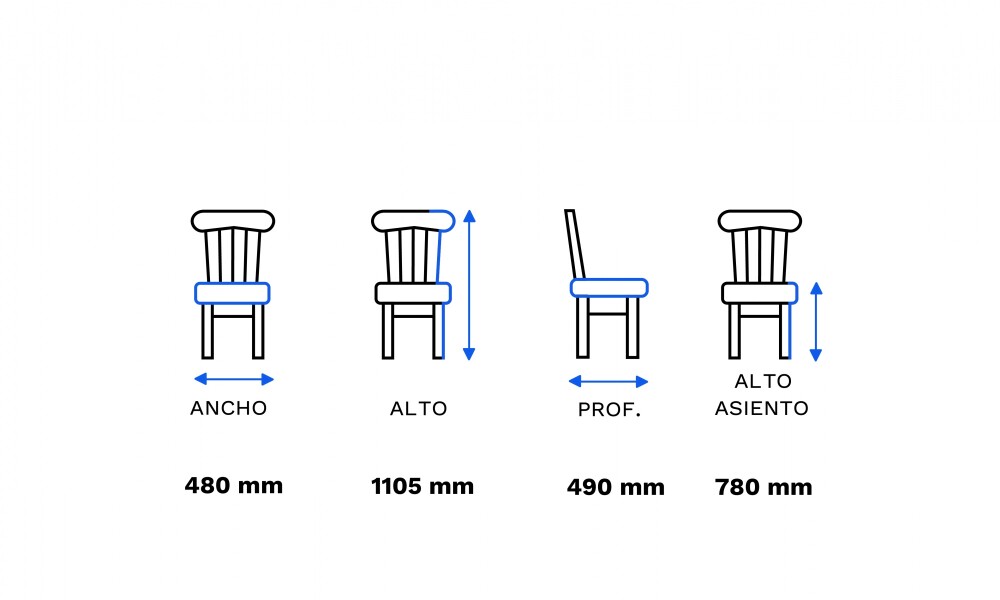 Silla butaca para barra Antilla H9850 Silla Butaca Para Barra Antilla H9850