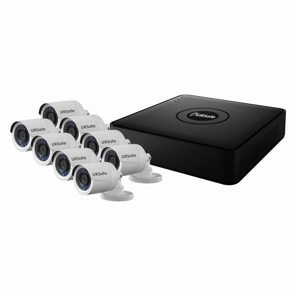 Kit Ursafe Dvr Fullhd 8 Camaras 