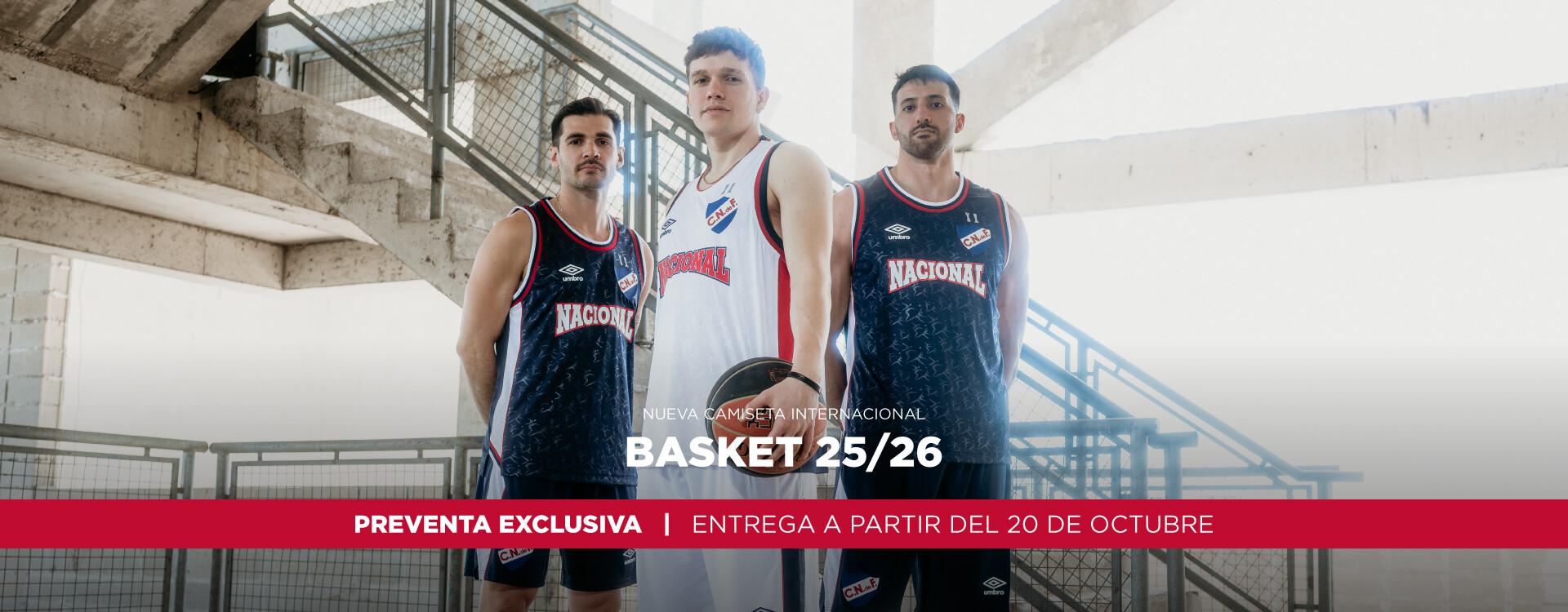 Preventa Camiseta Oficial Basket 2025 Copa BCLA