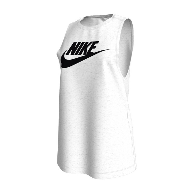 NIKE MUSCULOSA W FUTURA WHITE de Mujer - CW2206-100 Blanco-negro