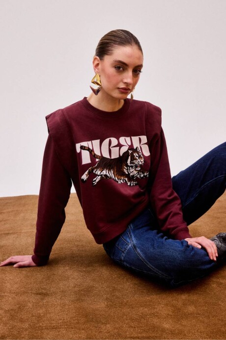 Buzo Burgundy Tiger Buzo Burgundy Tiger