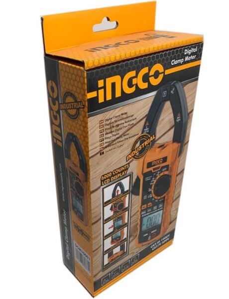 Pinza digital amperimétrica tester multímetro INGCO Pinza digital amperimétrica tester multímetro INGCO