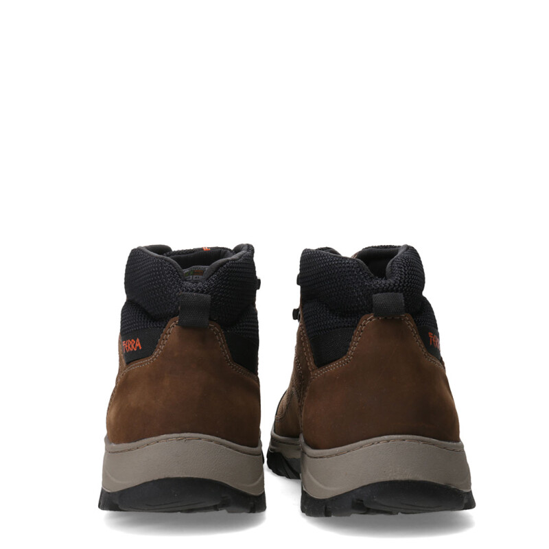 Botas de Hombre Freeway Casual Terra Marrón (Nobuk)