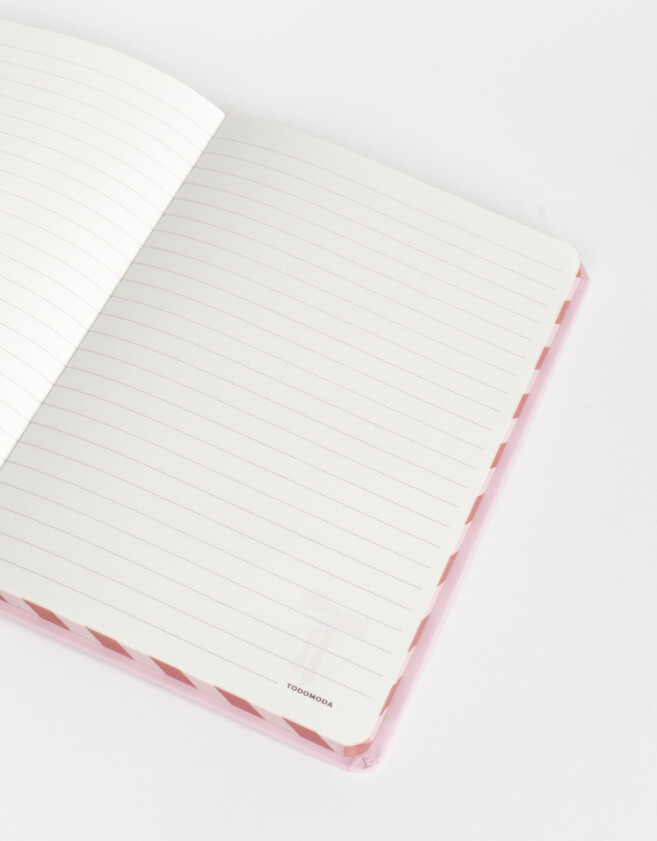 Anotadores Cuadernos y Memos Estampados Cuaderno A6 Puffy "in My Romance Era" - Blanco Crema