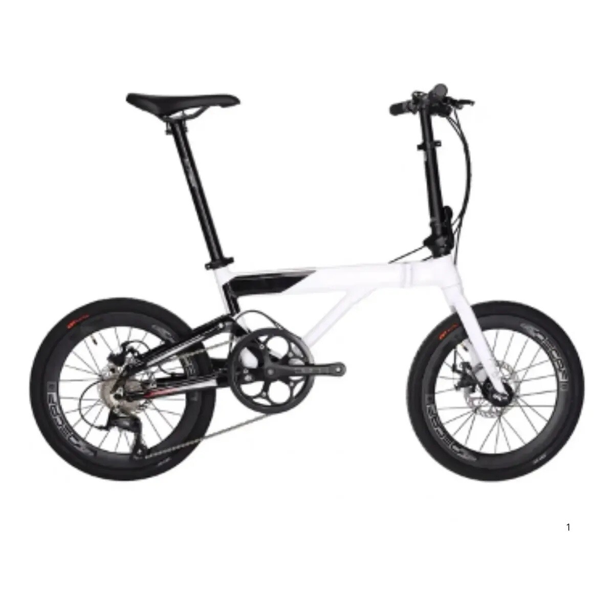 Bicicleta Java Neo 2 Rodado 20 Plegable Aluminio 9v - BICICLETA JAVA NEO 2 R20 BLANCO Y NEGRO 